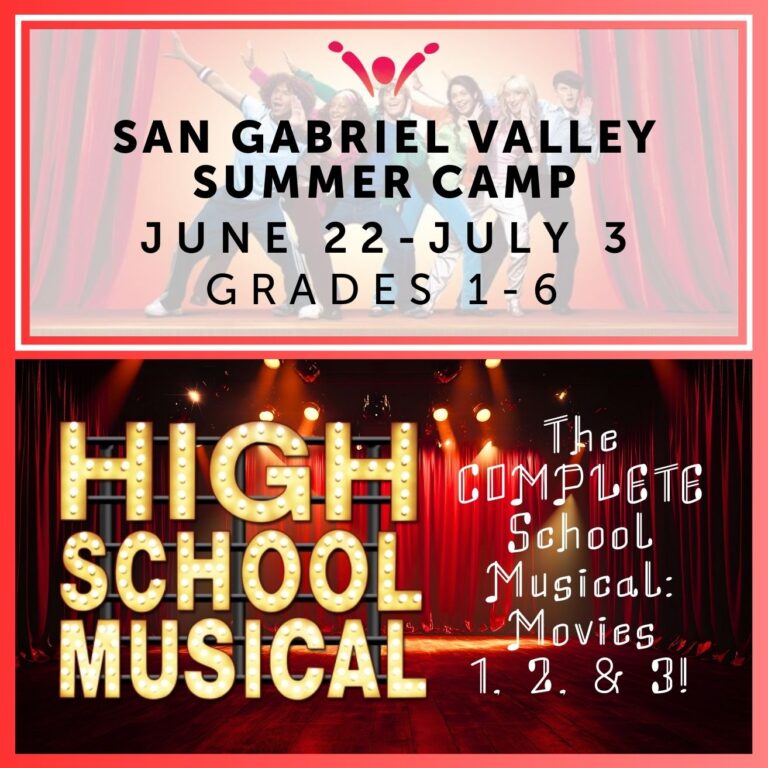 The COMPLETE School Musical | Session 3 San Gabriel Valley Summer Camp