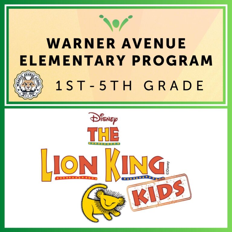 The Lion King, Kids.  | Warner Avenue Elementary